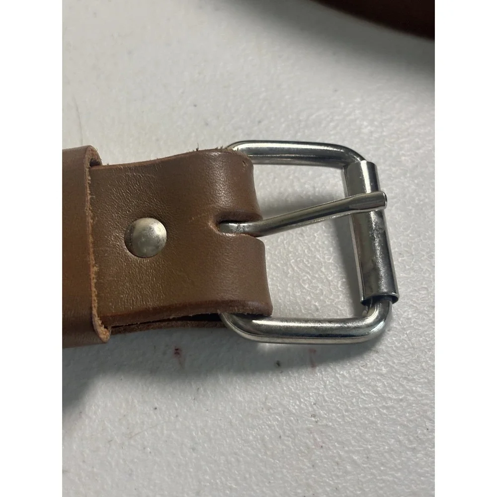 Midway USA Leather Belt Brown Size 50  Dress Casual Classic